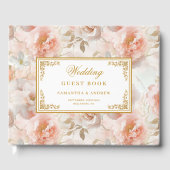 Livre d'or mariage pastel rose pastel unique (Recto)