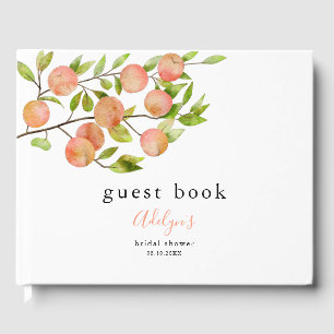 Livre D'or Mariage Peach Fruité