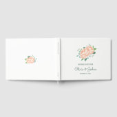 Livre D'or Mariage Peach Peony (Complet)