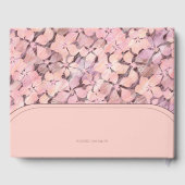 Livre D'or Mariage Peach Romance (Verso)