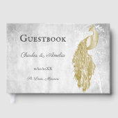 Livre d'or Mariage Peacock (Recto)