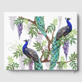 Livre D'or Mariage Peacock (Verso)