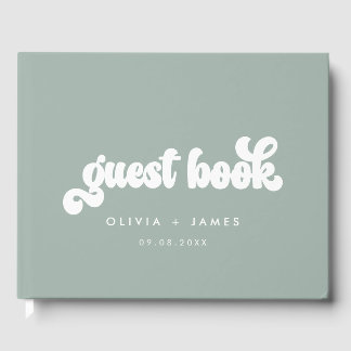 Livre D'or Mariage personnalisable Earthy Boho
