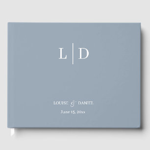Livre D'or Mariage personnalisé minimal et simple