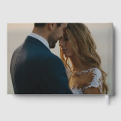 Livre D'or Mariage photo à fond ou occasion spéciale (Verso)