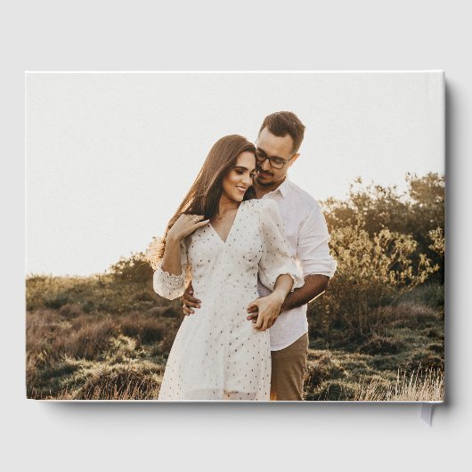 Livre D'or Mariage photo Burnt Orange (Verso)