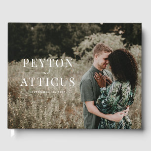 Livre D'or Mariage photo Fiançailles de l'atmosphère