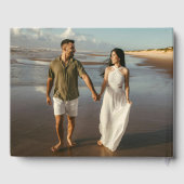 Livre D'or Mariage photo minimal Palm Tree (Verso)