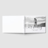 Livre D'or Mariage photo moderne élégant (Complet)