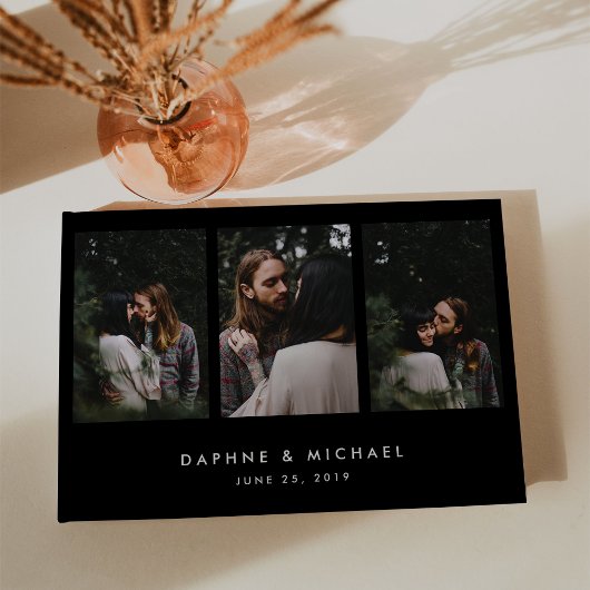 Livre D'or Mariage photo numérique noir