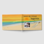 Livre D'or Mariage Photo Plage personnalisée (Complet)
