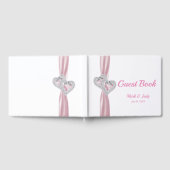 Livre d'or Mariage Pink Diamond Hearts (Complet)