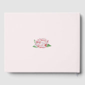 Livre D'or Mariage Pink Peony (Verso)
