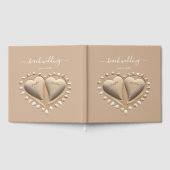 Livre D'or Mariage plage Coeurs de sable (Complet)