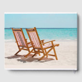 Livre D'or Mariage plage ou Beach House (Verso)