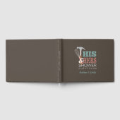 Livre D'or Mariage pratique de couple His & Hers Cadeau de do (Complet)