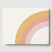 Livre d'or Mariage Rainbow des années 70 (Verso)