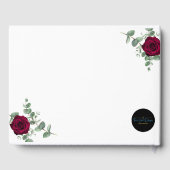 Livre D'or Mariage Red Rose (Verso)