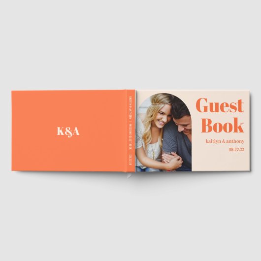 Livre D'or Mariage rétro de charme nostalgique (Complet)