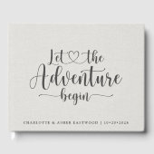 Livre D'or Mariage romantique (Recto)