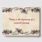 Livre D'or Mariage romantique d'hiver (Verso)