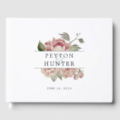 Livre D'or Mariage Rose (Recto)