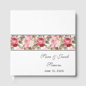 Livre D'or Mariage rose (Recto)