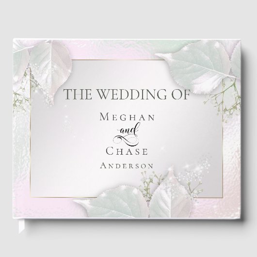 Livre d'or mariage | Rosé agité (Recto)