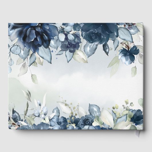 Livre D'or Mariage Rose en cascade (Verso)