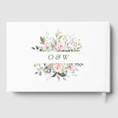 Livre D'or Mariage Rose Eucalyptus rose (Verso)