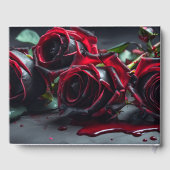 Livre D'or Mariage Rose gothique (Verso)