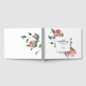 Livre D'or Mariage rose Magnolia (Complet)