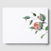 Livre D'or Mariage rose Magnolia (Verso)