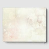 Livre D'or Mariage Rose romantique (Verso)