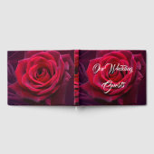 Livre D'or mariage Rose rouge (Complet)