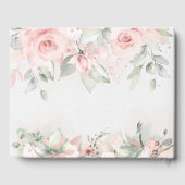 Livre D'or Mariage Rose rougissant (Verso)