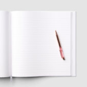 Livre D'or Mariage rouge flocon de neige double bonheur (À l'intérieur)