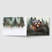 Livre D'or Mariage Rustique dans la Nature avec des Ours à l' (Complet)