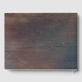 Livre D'or Mariage rustique en bocal Mason avec Gypsophile (Verso)