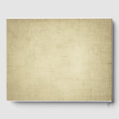 Livre D'or Mariage rustique Tropical Beach (Verso)