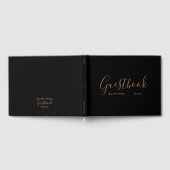 Livre d'or Mariage simple | Élégant de couleur min (Complet)