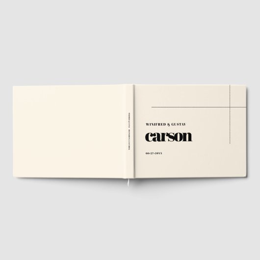 Livre D'or Mariage simple et chic (Complet)