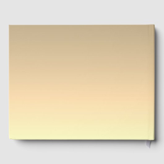 Livre D'or Mariage simple rouge et or élégant (Verso)