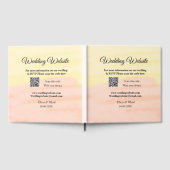 Livre D'or Mariage site web ajouter Q R code scanner ajouter  (Complet)