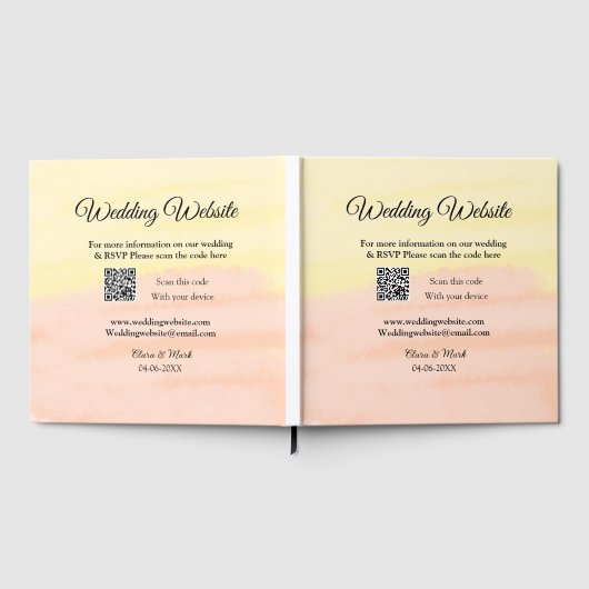 Livre D'or Mariage site web ajouter Q R code scanner ajouter  (Complet)