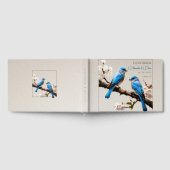 Livre D'or Mariage Spring Bluebirds (Complet)
