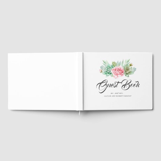 Livre D'or Mariage Succulent (Complet)