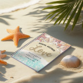 Livre d'or mariage Summer Beach Starfish Coques de