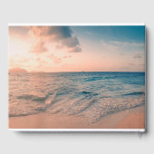 Livre D'or Mariage Sunset Beach, Plumeria (Verso)