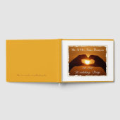 Livre D'or Mariage Sunset Capturé Personnalisé (Complet)